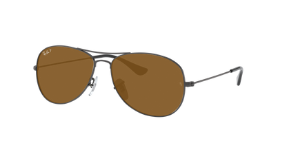 Gunmetal, Brown-Polarized, Rayban