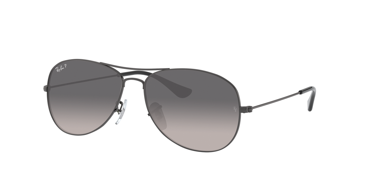 Gunmetal, Grey Gradient-Polarized, Rayban