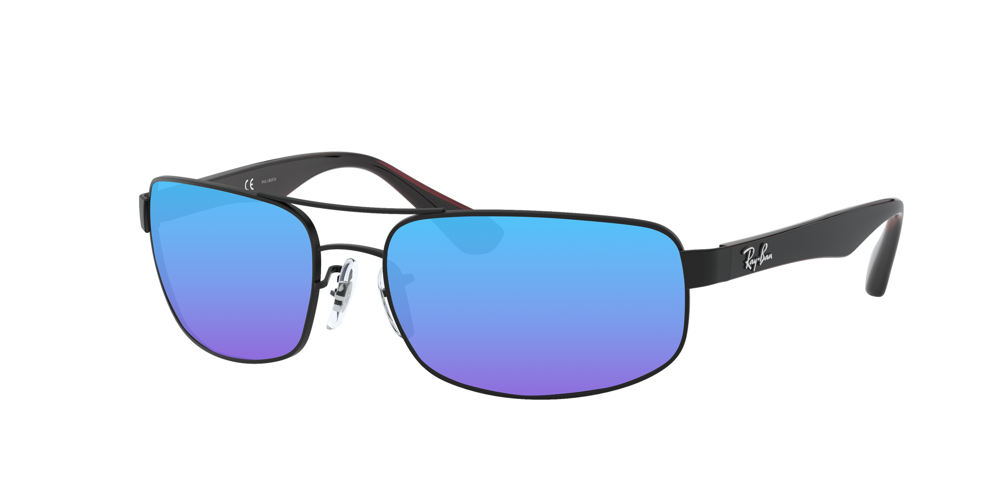 BLACK, Blue-Mirrored, Sunberryrx