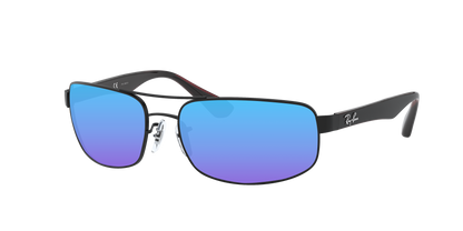 BLACK, Blue-Mirrored, Sunberryrx