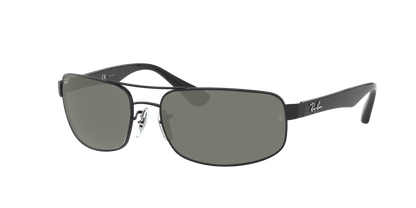 Black, Green-Polarized, Rayban