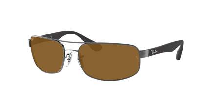 Gunmetal, Brown-Polarized, Rayban