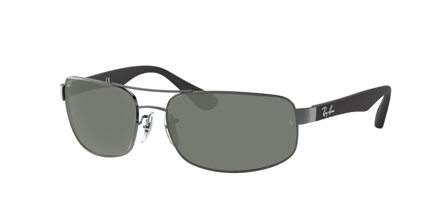 Gunmetal, Green-Polarized, Rayban