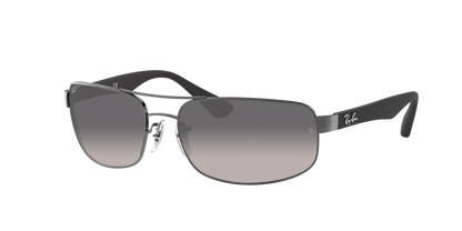 Gunmetal, Grey Gradient-Polarized, Rayban