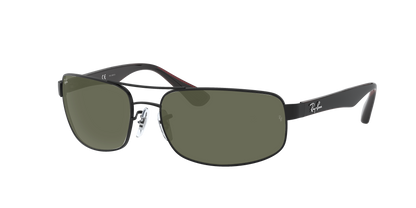 Matte Black, Green-Polarized, Rayban