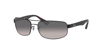 Matte Black, Grey Gradient-Polarized, Rayban