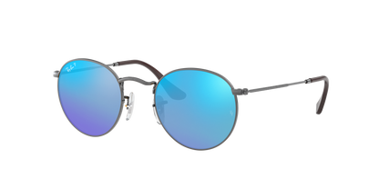 Gunmetal, Mirrored Blue-Polarized, Rayban