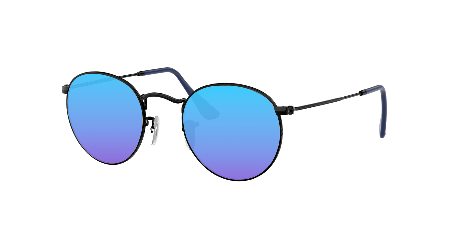 Black, Blue-Mirrored, Sunberryrx