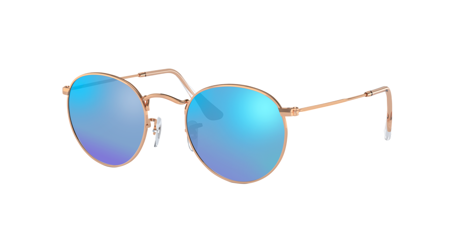 ROSEGOLD, Blue-Mirrored, Sunberryrx