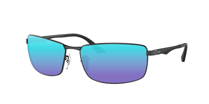 BLACK, Blue-Mirrored, Sunberryrx