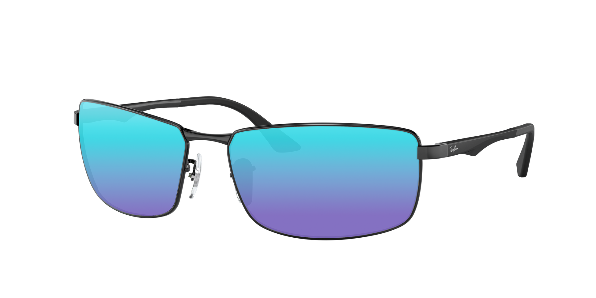 BLACK, Blue-Mirrored, Sunberryrx