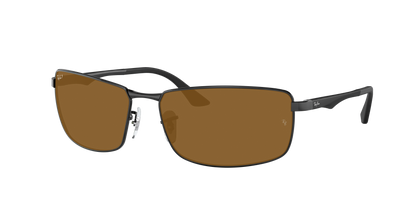 Black, Brown-Polarized, Rayban
