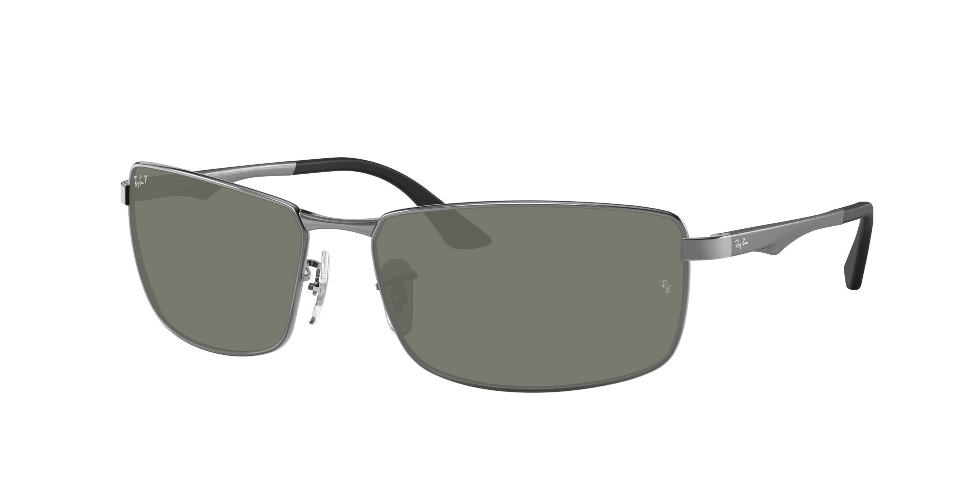 Gunmetal, Green-Polarized, Rayban