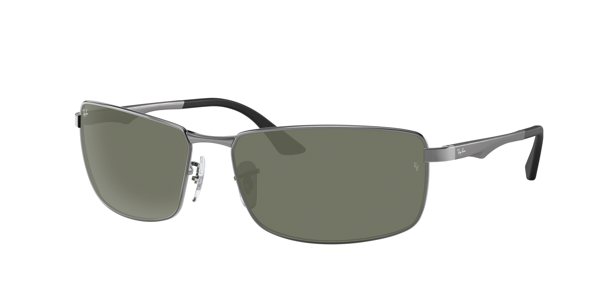 Gunmetal, Green, Rayban