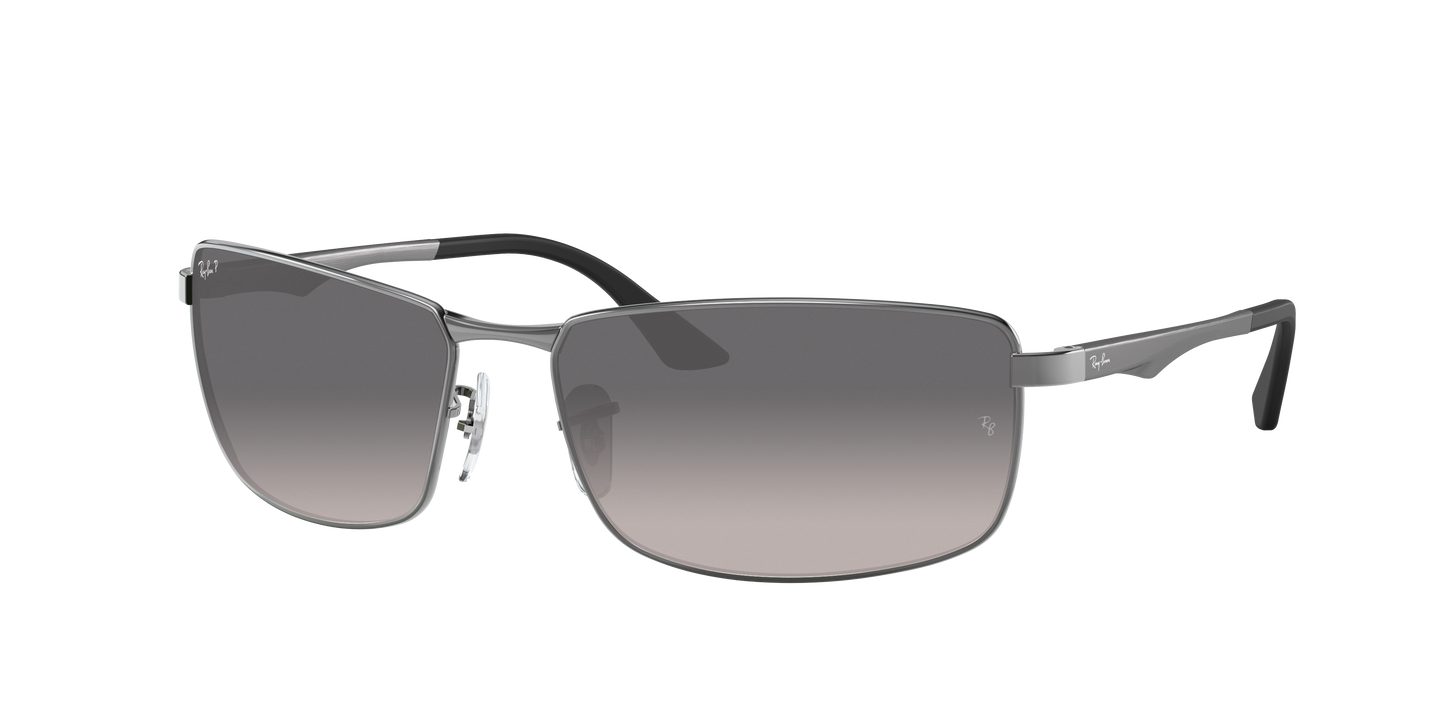 Gunmetal, Grey Gradient-Polarized, Rayban