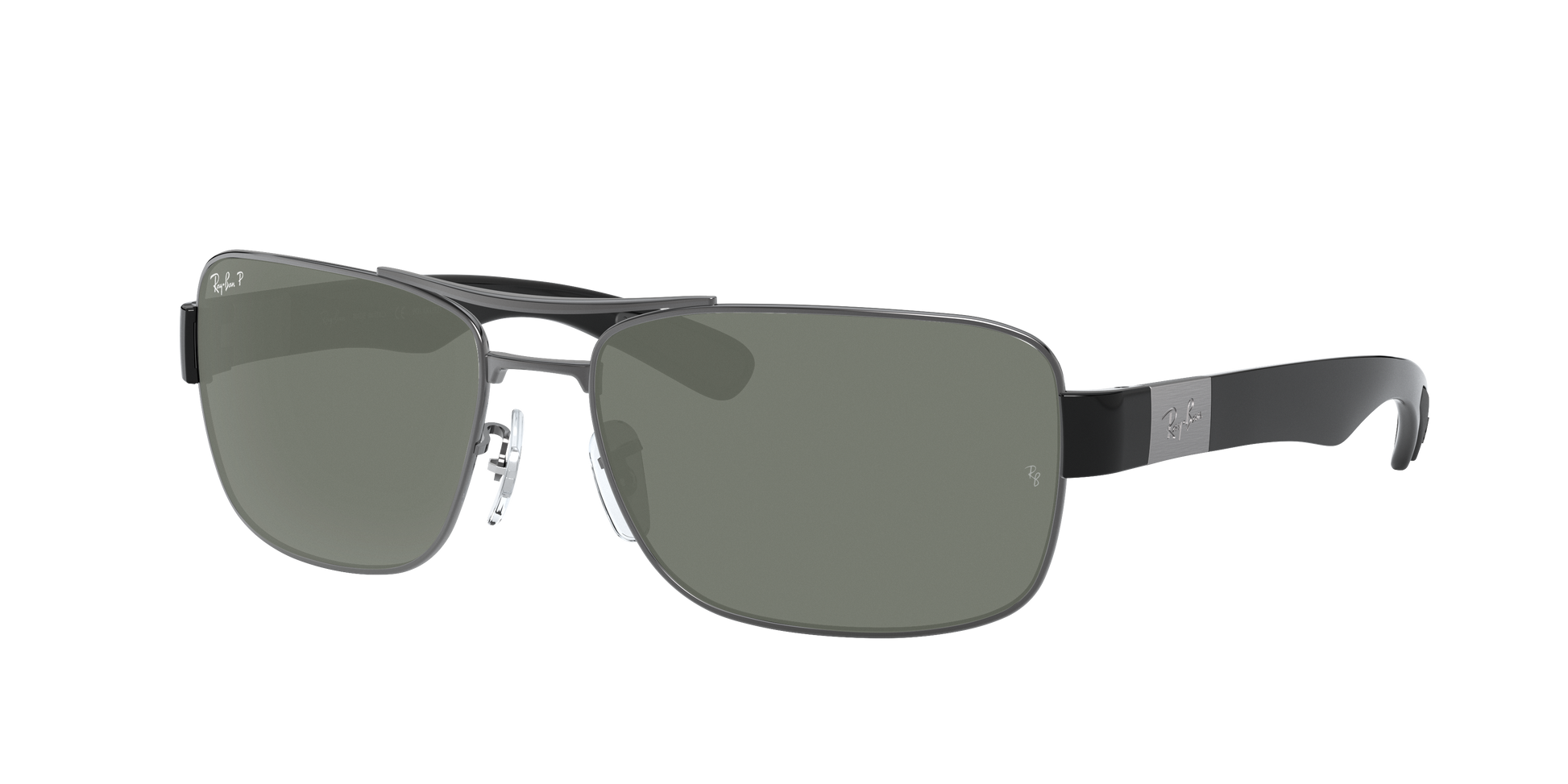Gunmetal, Green-Polarized, Rayban