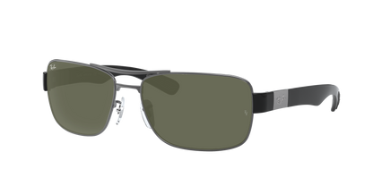 Gunmetal, Green, Rayban