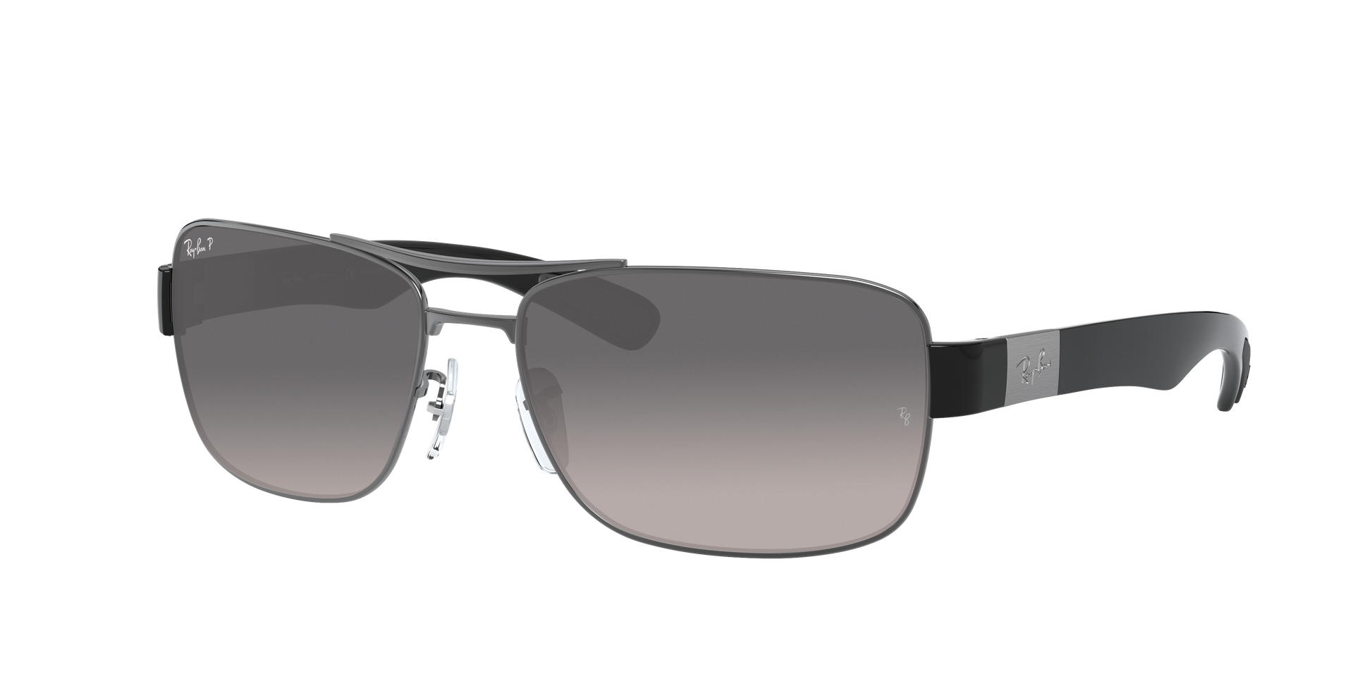 Gunmetal, Grey Gradient-Polarized, Rayban