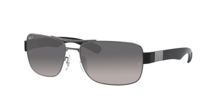Gunmetal, Grey Gradient-Polarized, Rayban