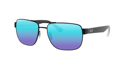 BLACK, Blue-Mirrored, Sunberryrx