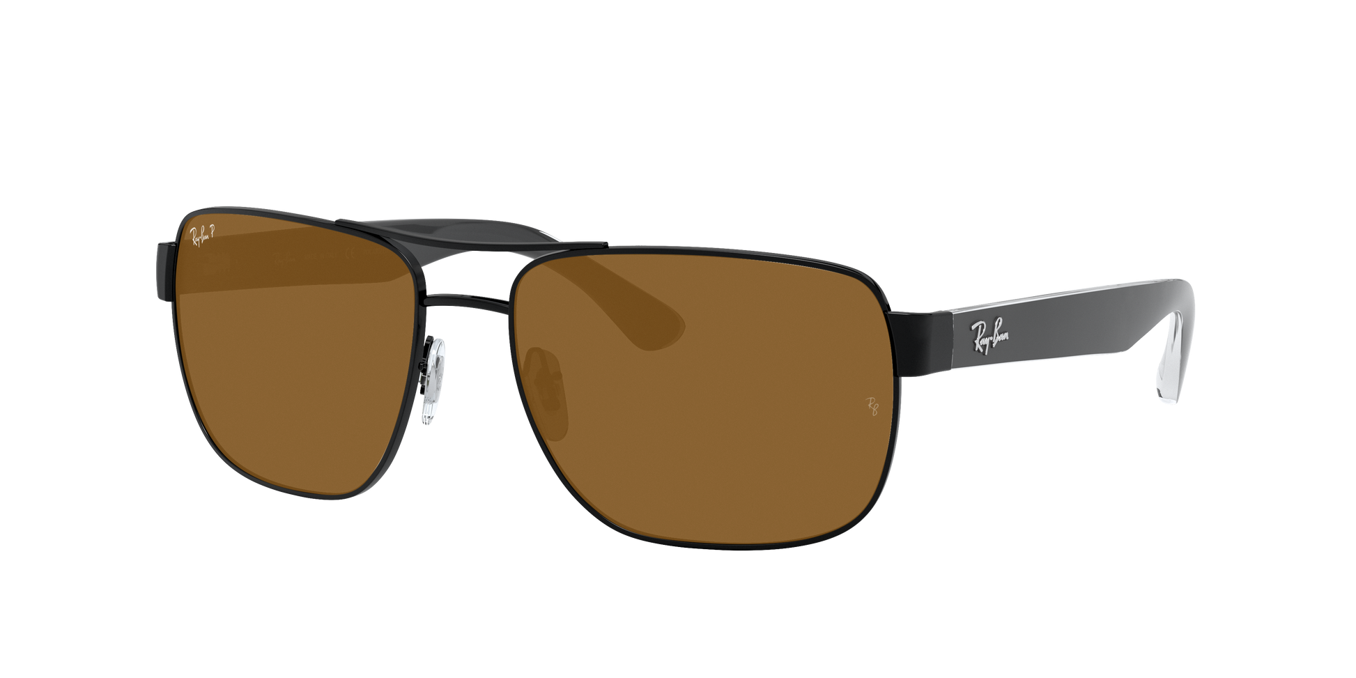 Black, Brown-Polarized, Rayban