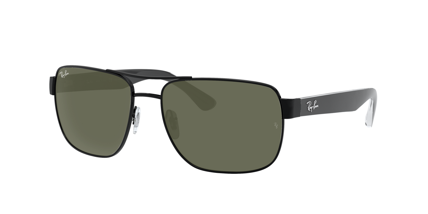 Black, Green, Rayban