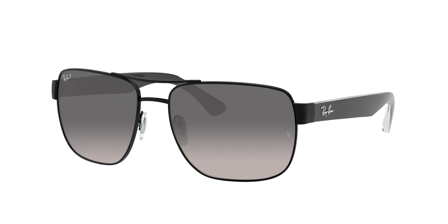 Black, Grey Gradient-Polarized, Rayban