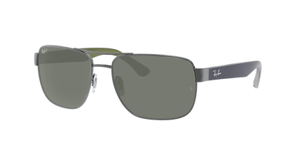 Gunmetal, Green-Polarized, Rayban
