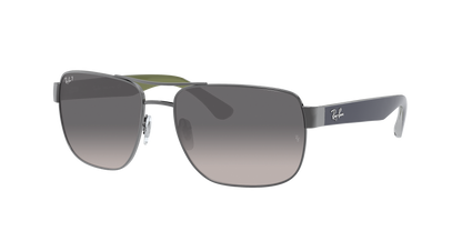 Gunmetal, Grey Gradient-Polarized, Rayban