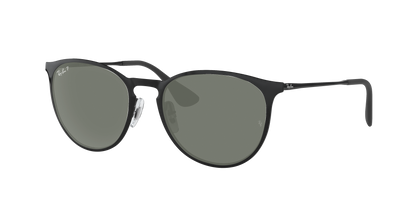 Black, Green-Polarized, Rayban