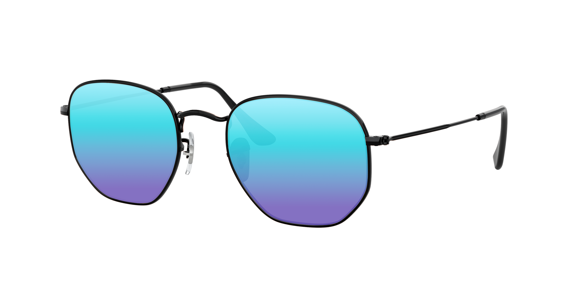 BLACK, Blue-Mirrored, Sunberryrx