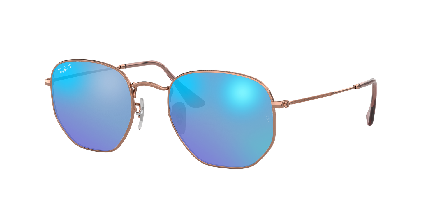 COPPER, Mirrored Blue-Polarized, Rayban