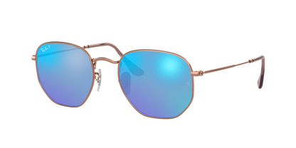 COPPER, Mirrored Blue-Polarized, Rayban