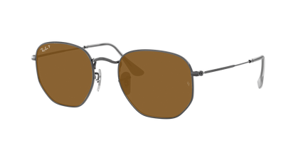 Gunmetal, Brown-Polarized, Rayban
