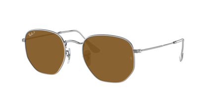 SILVER, Brown-Polarized, Rayban