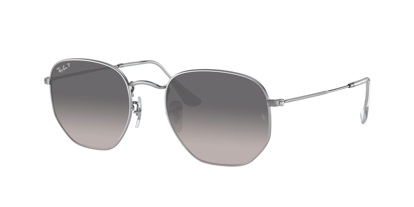 SILVER, Grey Gradient-Polarized, Rayban