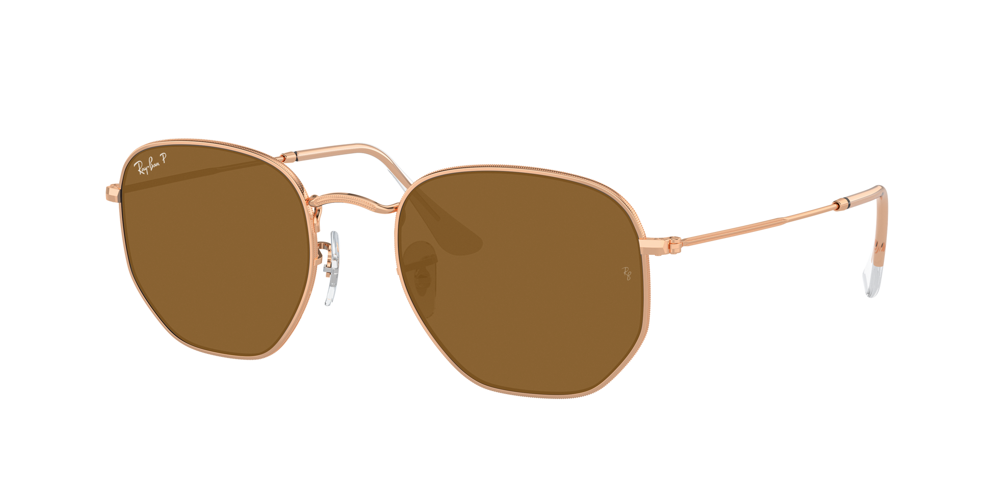 ROSEGOLD, Brown-Polarized, Rayban