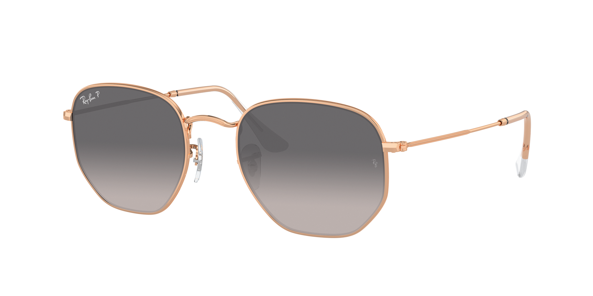 ROSEGOLD, Grey Gradient-Polarized, Rayban