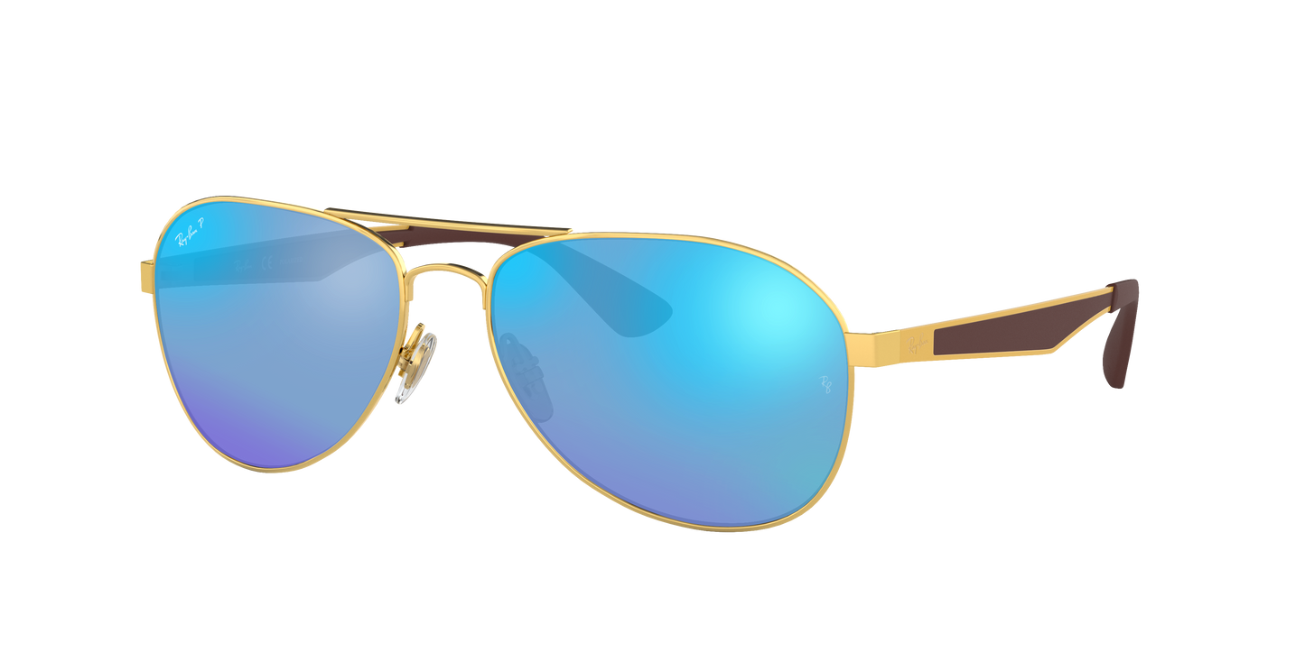 ARISTA, Mirrored Blue-Polarized, Rayban