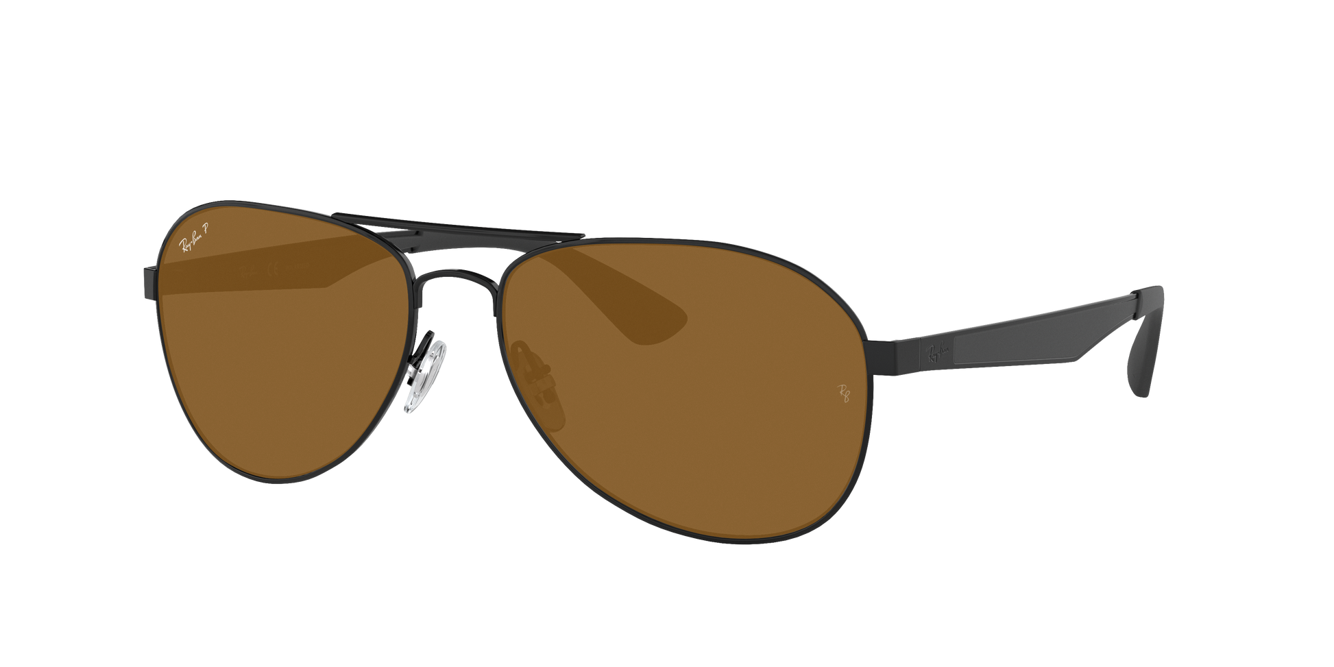 Black, Brown-Polarized, Rayban