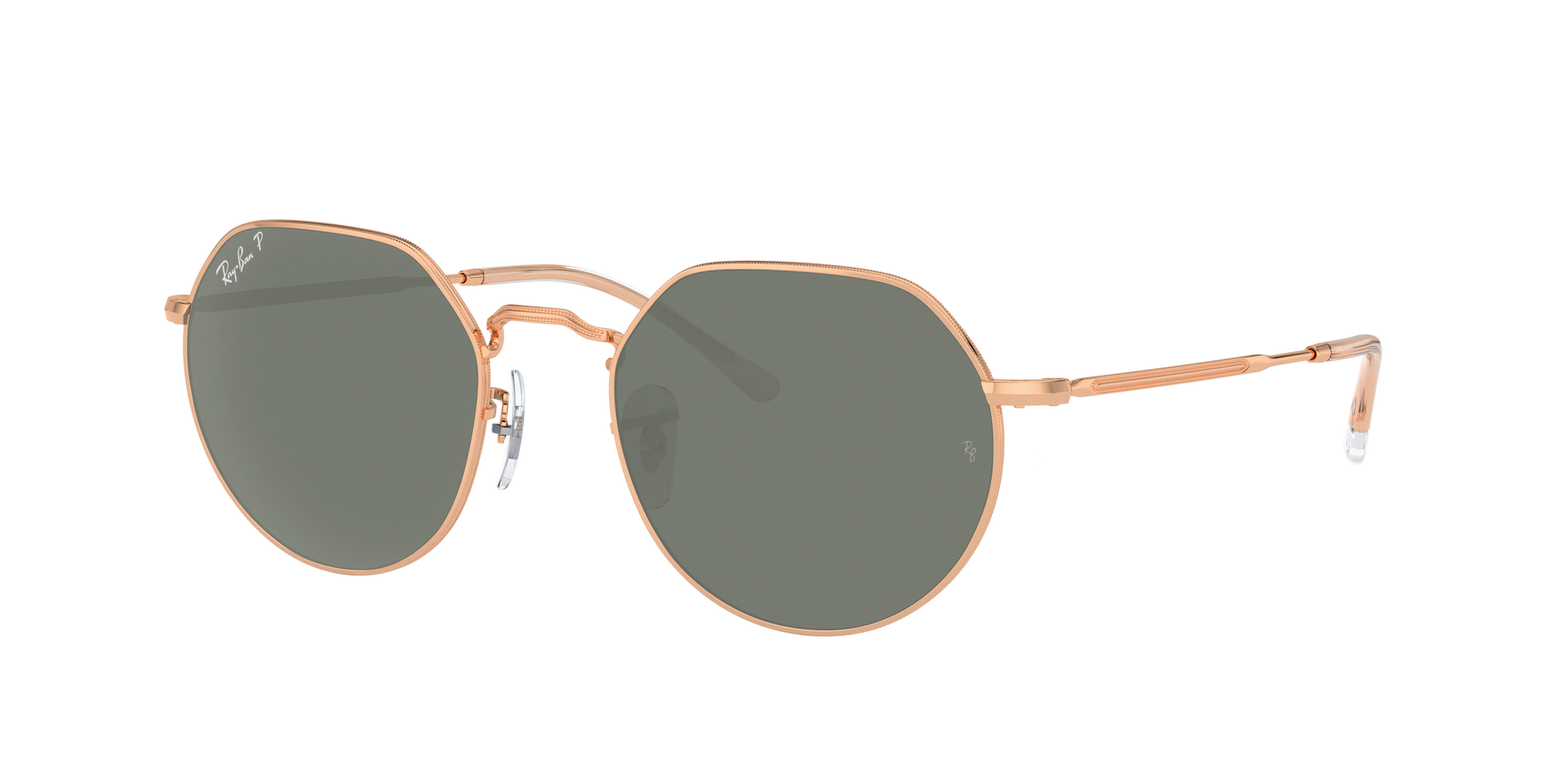 ROSEGOLD, Green-Polarized, Rayban
