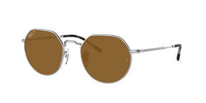 SILVER, Brown-Polarized, Rayban
