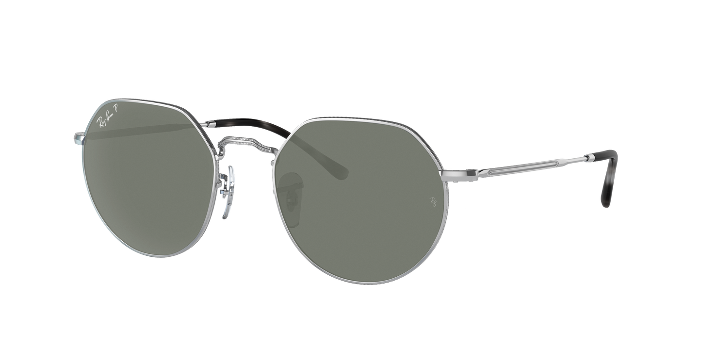 SILVER, Green-Polarized, Rayban