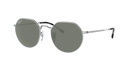 SILVER, Green-Polarized, Rayban
