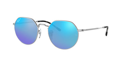 SILVER, Mirrored Blue-Polarized, Rayban