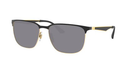 BLACK ON GOLD, Grey-Polarized, Sunberryrx