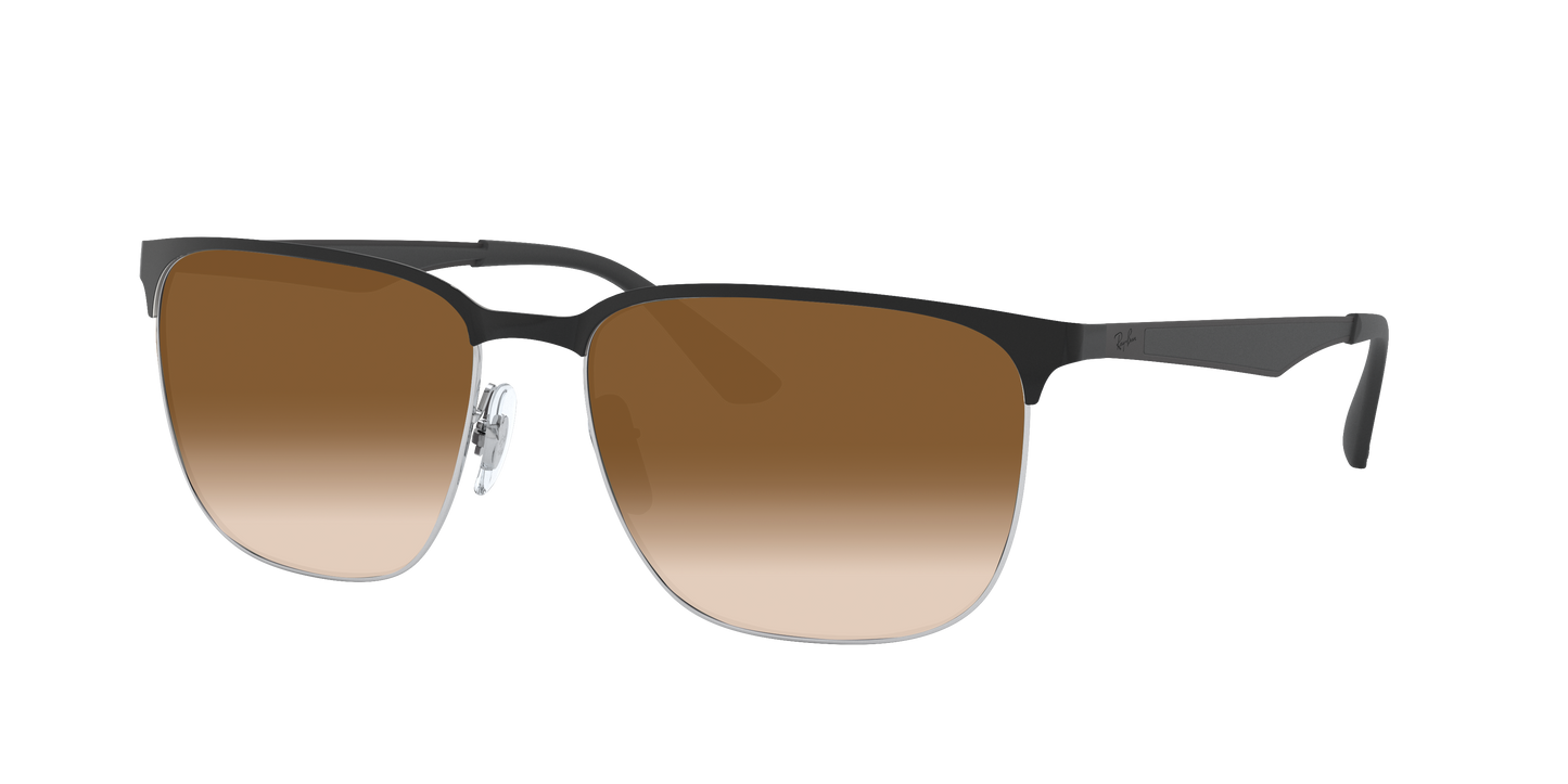 BLACK ON SILVER, Brown Gradient, Sunberryrx