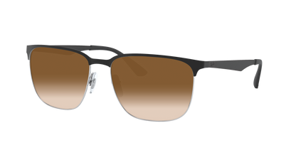 BLACK ON SILVER, Brown Gradient, Sunberryrx