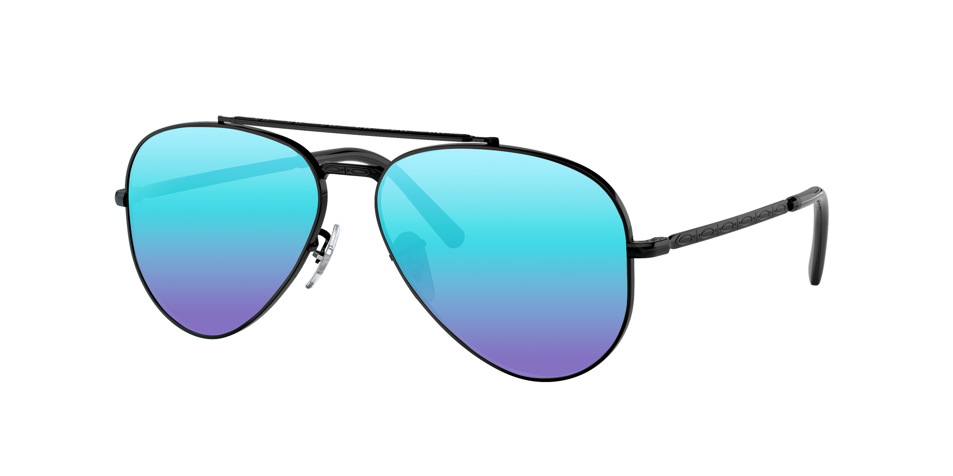 Black, Blue-Mirrored, Sunberryrx