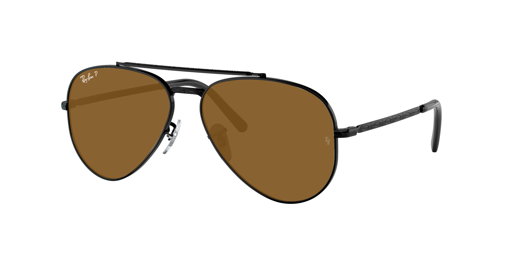Black, Brown-Polarized, Rayban